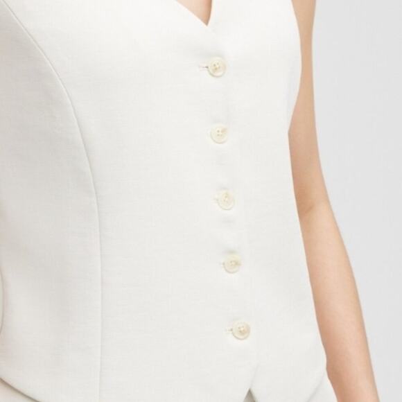 Black Label™ Shirt Vest Fresh Cream - Picture 2 of 4